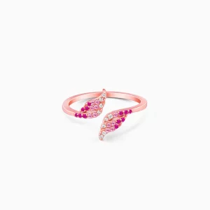 Celeste Wing Rose Ring