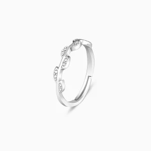 Leaf Harmony Adjustable Ring