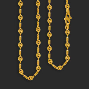 Orbit Link Gold Chain