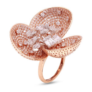 DazzleBloom Cocktail Ring